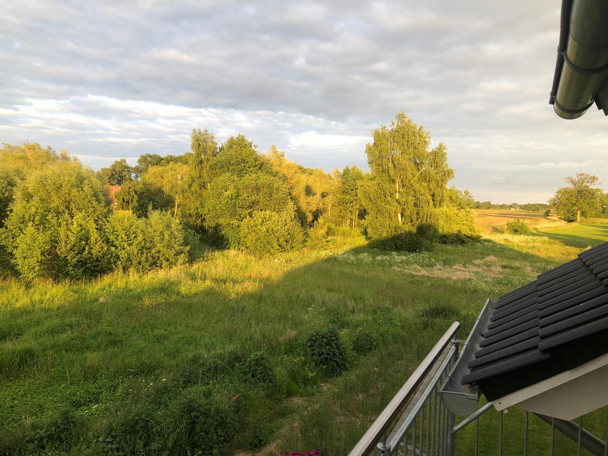 Ferienwohnung Auszeit Im Gruenen Hopsten Exterior foto